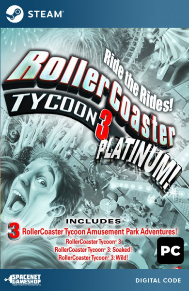 Rollercoaster Tycoon 3 - Platinum Edition Steam CD-Key [GLOBAL]